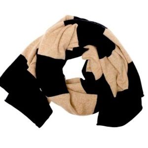 Babaton Aritzia merino wool and cashmere striped scarf